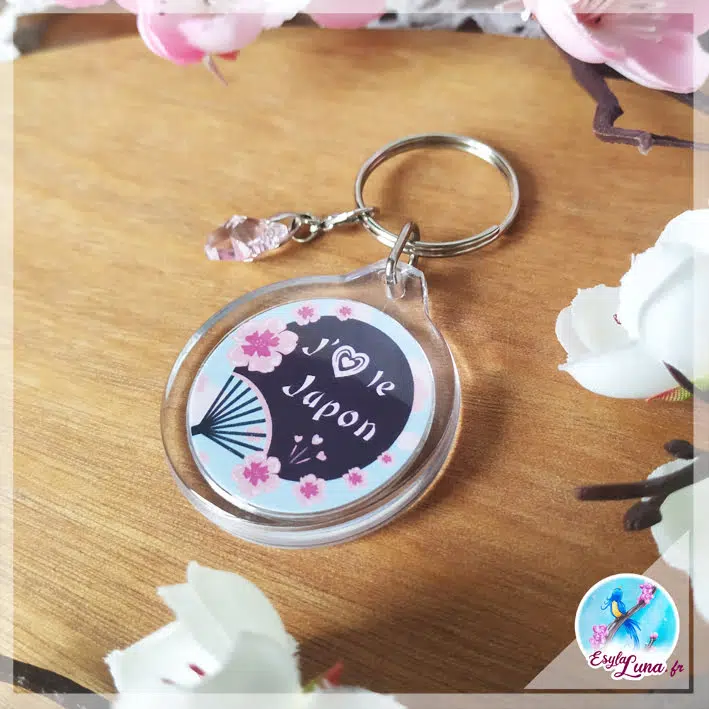 J'aime le Japon Porte-clefs – Image 2