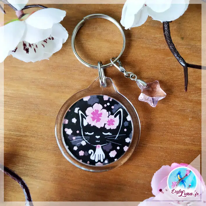 Nyan Chat Porte-clefs Japon
