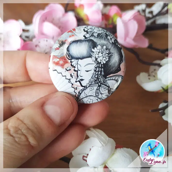 Geisha Lot Badges Japon – Image 7