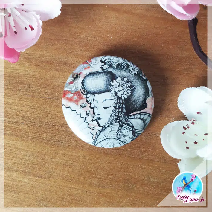Geisha Lot Badges Japon – Image 3