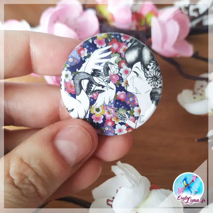 Geisha Lot Badges Japon – Image 10