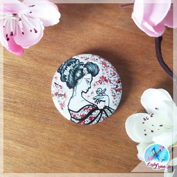 Geisha Lot Badges Japon – Image 5
