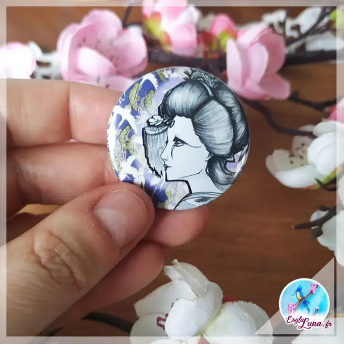 Geisha Lot Badges Japon – Image 8