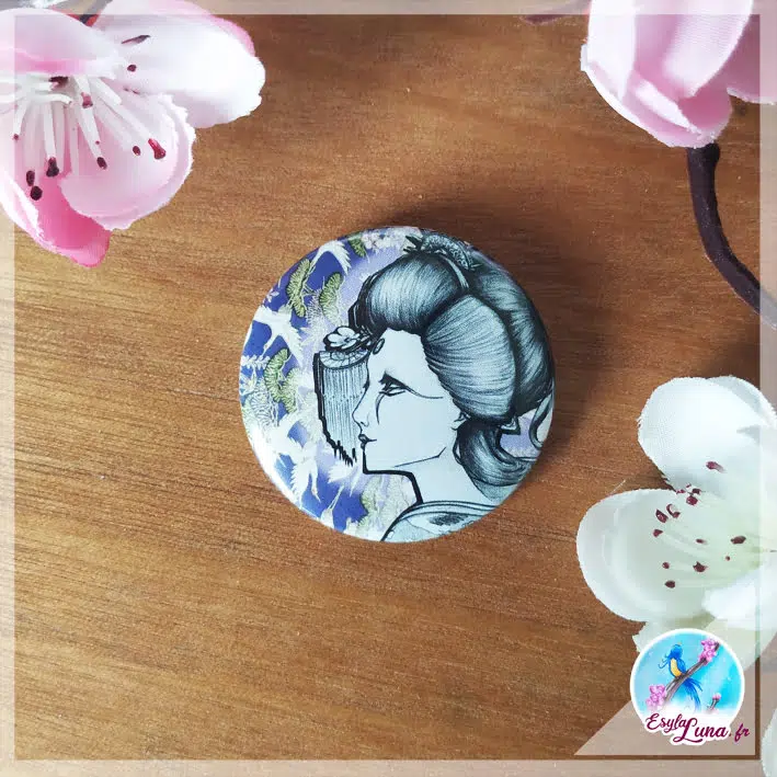 Geisha Lot Badges Japon – Image 4