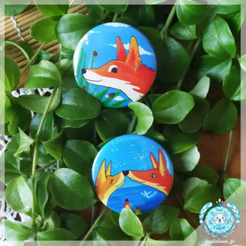 Ti-nanimo Badges Magnets
