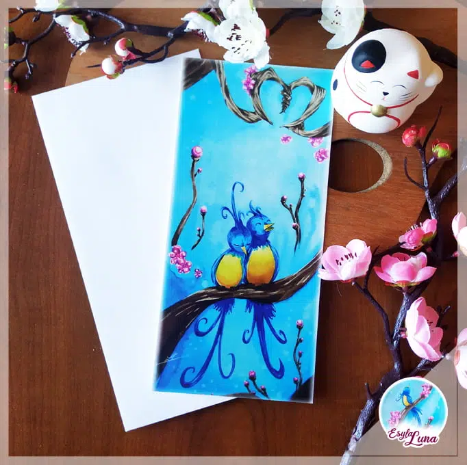 Oiseaux Bleus lot Cartes – Image 4