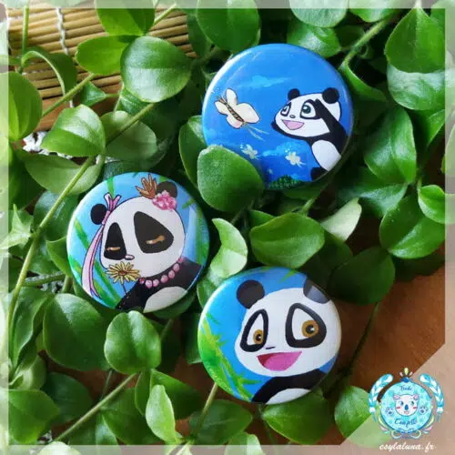Ti-nanimo Badges Magnets