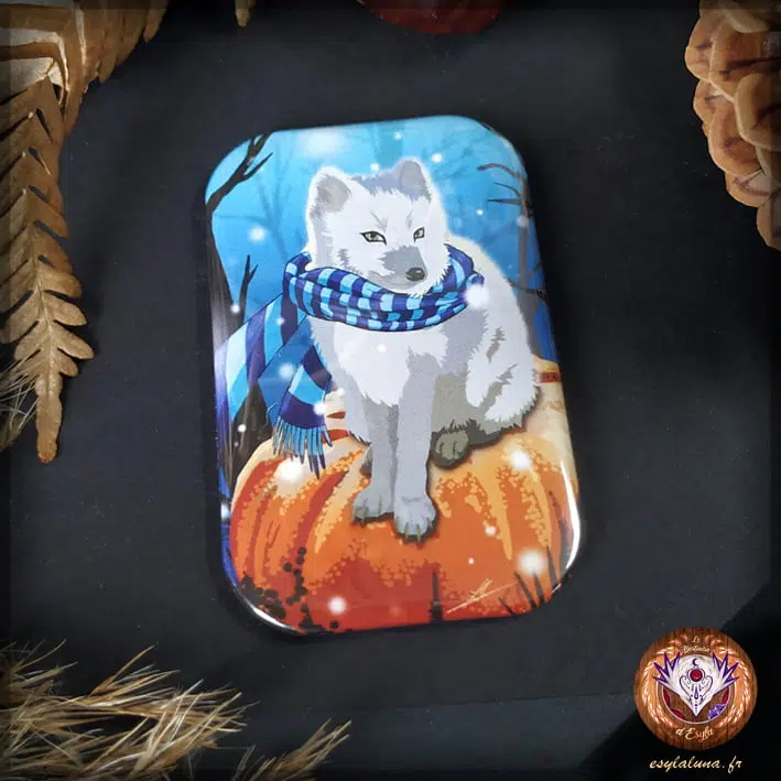 Renard d'hiver Magnets – Image 4
