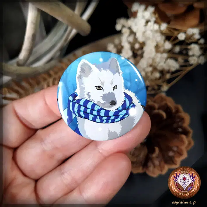 Renard d'hiver Magnets – Image 2