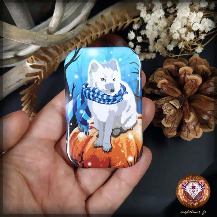 Renard d'hiver Magnets – Image 5