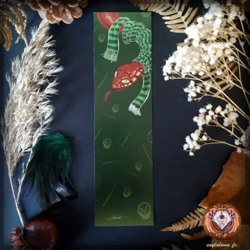 Marque-pages Animaux écharpe – Serpent frileux