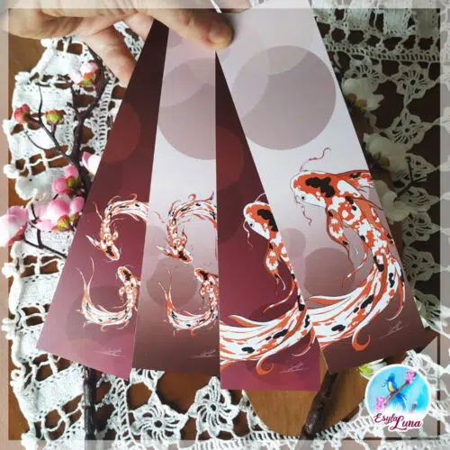 Carpes Koi Marque-pages