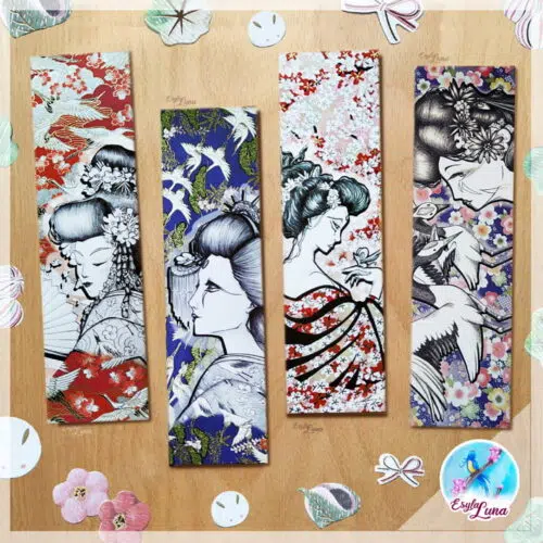 Geishas Marque-pages Japon