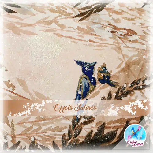 Cache-cache, aquarelle oiseau