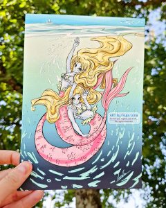 Mermaid sirenes by Esyla Luna