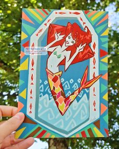 Mermaid sirenes by Esyla Luna