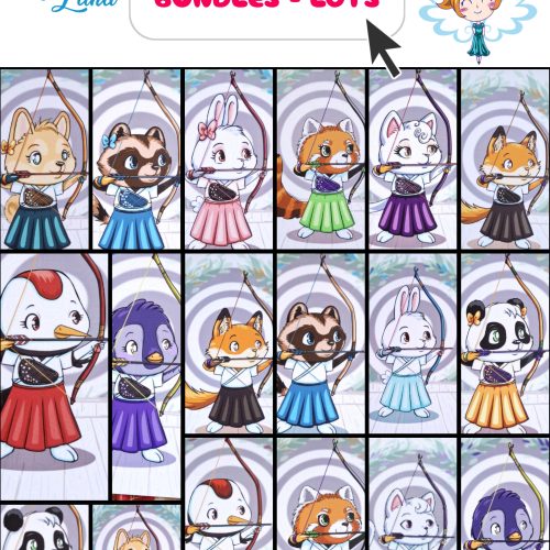 __ BUNDLE Chibi Kyudo __ Offres Uniques Limitées !