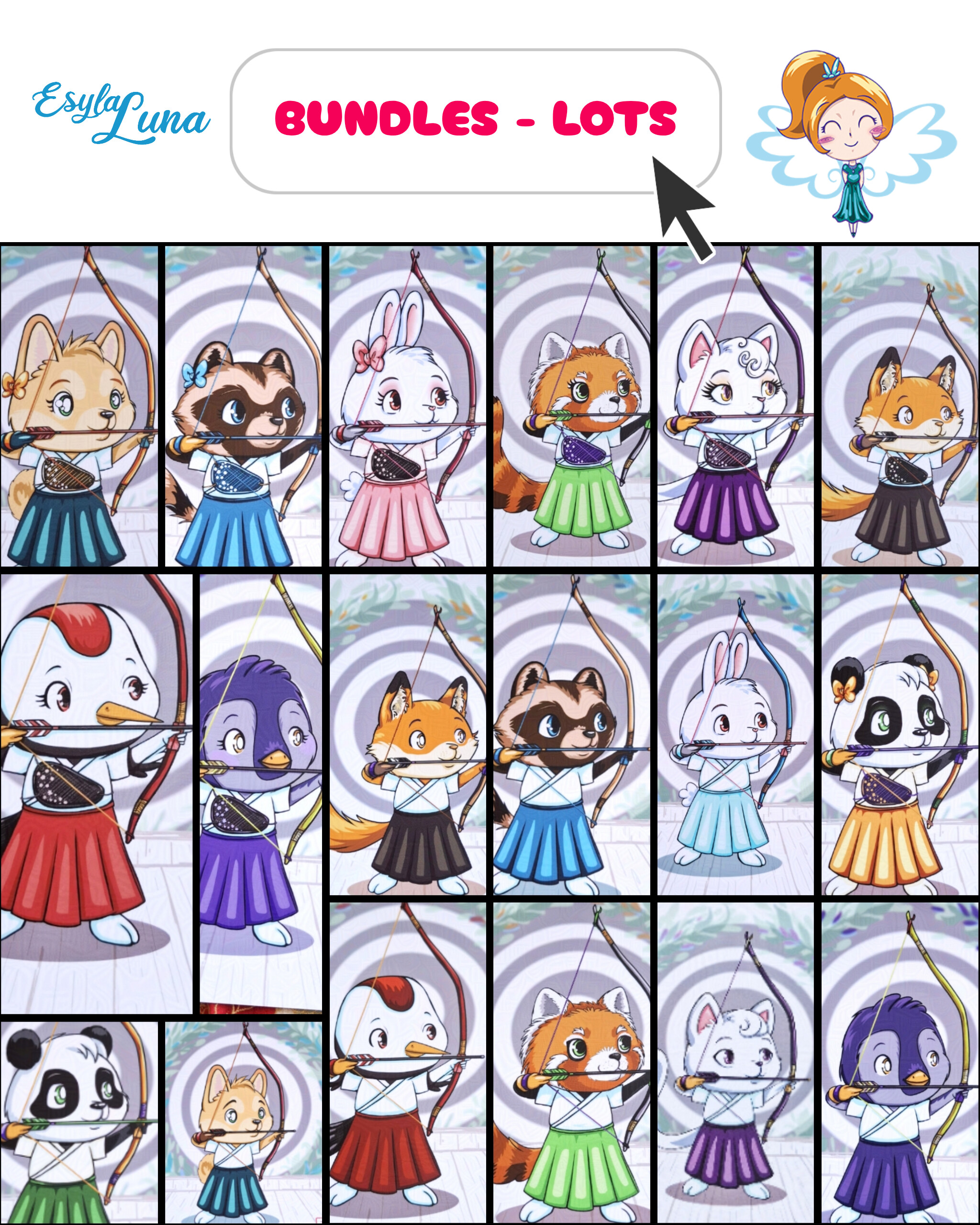__ BUNDLE Chibi Kyudo __ Offres Uniques Limitées !