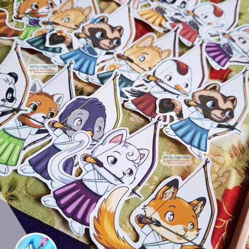 Lots Stickers Kyudo