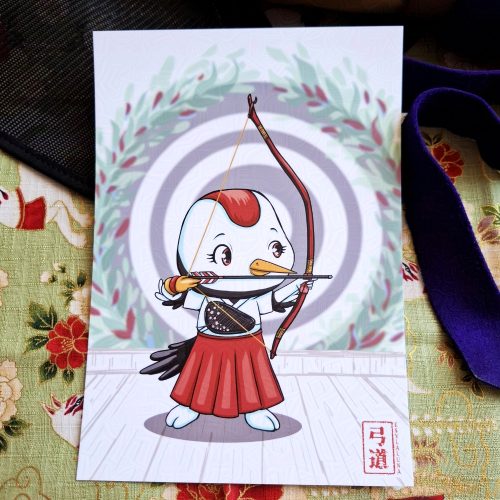 Kyudo Tsuru Grue japonaise Fille ou Garçon