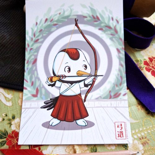 Kyudo Tsuru Grue japonaise Fille ou Garçon