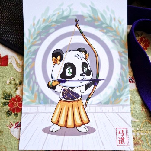 Kyudo Panda fille ou garçon