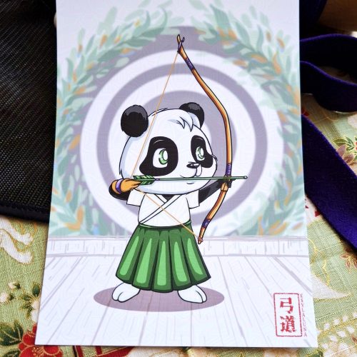 Kyudo Panda fille ou garçon