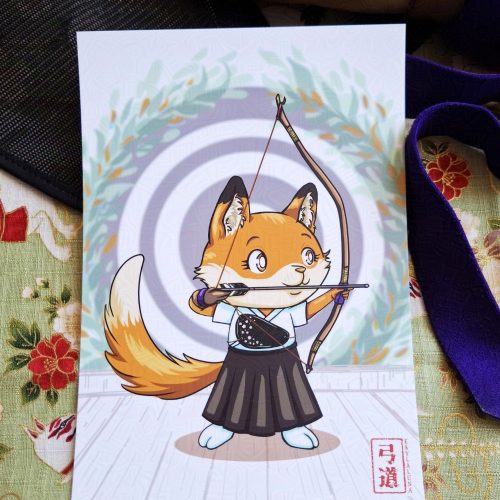 Kyudo Renard fille ou garçon