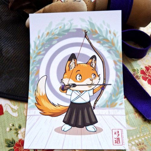 Kyudo Renard fille ou garçon
